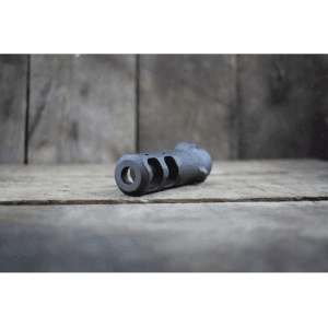 Gemtech Tri-Lug Muzzle Brake Suppressor Mount Arrow Qm .338 Lapua Magnum 5/8"-24 Thread Steel Matte