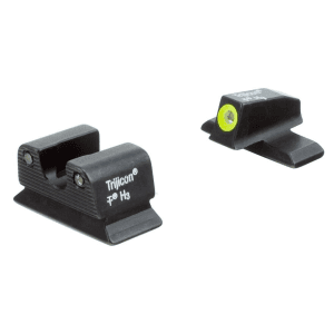 Trijicon Hd Night Sight Set For Beretta Px4 Storm Compact Steel Matte 3-Dot Tritium Green With Yellow Front Dot Outline