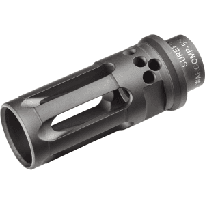 Surefire Warcomp Closed Tine Ar-15 Flash Hider Suppressor Mount For Socom Suppressors 1/2" -28 Steel Matte