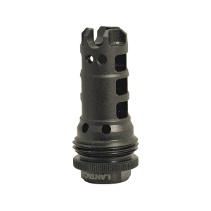 Lantac Dragon Muzzle Brake With Silencerco Asr Qd Suppressor Mount 7.62mm 5/8"-24 Thread Stainless Steel Nitride