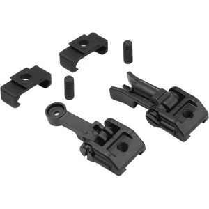 Griffin Armament M2 Ar-15 Sight Set Matte Black