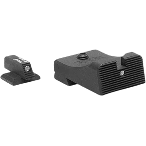 Heinie Straight Eight Slantpro 1911 Night Sight Set Kimber Front And Rear Cuts Steel Blue Tritium