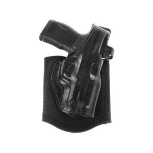 Galco Ankle Glove Ankle Holster Right Hand Sig Sauer P365xl With, Without Red Dot Leather Black