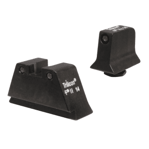 Trijicon Bright & Tough Suppressor Night Sight Set For Glock Large Frame 3-Dot Tritium Green