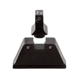 Trijicon Bright & Tough Suppressor Night Sight Set For Glock 17, 17l, 19, 22, 23, 24, 25, 26, 27, 28, 31, 32, 33, 34, 35, 37, 38 Gen 1, 2, 3, 4, 5 3-Dot Tritium Green