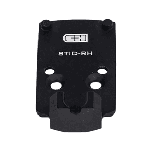 C&H Precision Weapons C&h Precision Pistol Red Dot Mounting Plate Staccato Duo Low Witness To Trijicon Rmr & Holosun 407c, 507c, 508t