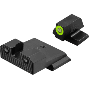 Xs Sight Systems Xs R3d 2.0 Night Sight Set For S&w Shield, Shield Plus, Shield Optics Ready Tritium Dot Green Outline