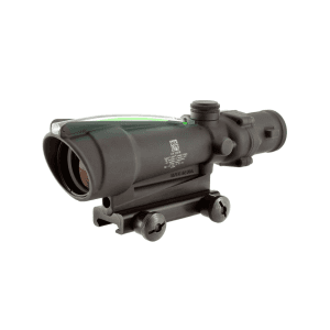Trijicon Acog Ta11 Bac Rifle Scope 3.5x 35mm Dual-Illuminated Green Chevron 223 Remington Reticle With Ta51 Flattop Mount Matte Black
