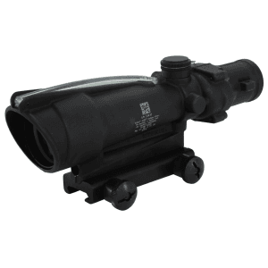Trijicon Acog Ta11 Bac Rifle Scope 3.5x 35mm Dual-Illuminated Green Horseshoe Dot 223 Remington Reticle With Ta51 Flattop Mount Matte Black