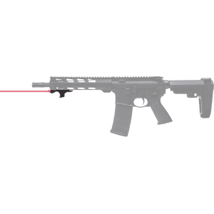Viridian Hs1 M-Lok Hand Stop With Integrated Red Laser Sight Black With Picatinny Adapter