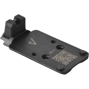 Springfield Armory Agency Optic System (Aos) Mounting Plate For Trijicon Rmr, Sro, Holosun 407c Prodigy Double Stack 1911 Steel Black