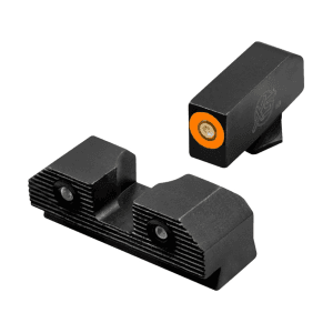 Xs Sight Systems Xs R3d 2.0 Night Sight Set For Glock 43x, 48 Tritium Dot Orange Outline
