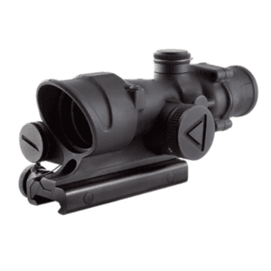 Trijicon Acog Ta02 Bac Rifle Scope 4x 32mm Battery Led Illuminated Red Crosshair 223 Remington Reticle With Ta51 Flattop Mount Matte