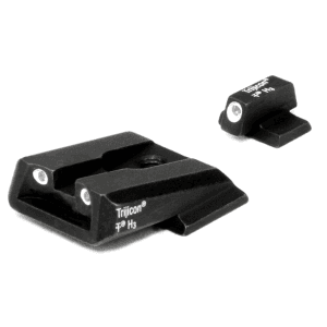 Trijicon Bright & Tough Night Sight Set For S&w M&p And Compact S&w M&p Steel Matte 3-Dot Tritium Green