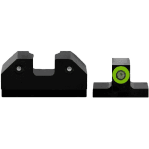 Xs Sight Systems Xs R3d Night Sight Set For Canik Tp9 3-Dot Tritium Ember Glow Front Dot With Green Outline
