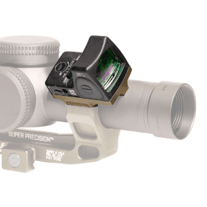 Reptilia Rof-45 Trijicon Rmr Mount Compatible With Geissele 30mm Super Precision Mount Aluminum Flat Dark Earth