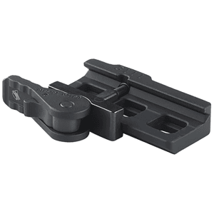 American Defense Mlok Bipod Mount With Standard Quick-Release Qd-Style Mount Aluminum Black