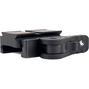 American Defense QD Holosun 509T Red Dot Mount Low Standard Lever Picatinny Matte Black