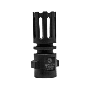 Gemtech Quickmount Ar-15 Flash Hider Suppressor Mount 1/2"-28 Thread Steel Matte