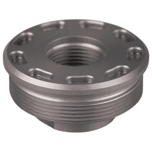 Silencerco Bravo 9mm Direct Thread Mount 5/8"-24 For Silencerco Harvester, Hybrid, Omega Titanium