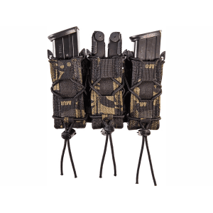 High Speed Gear Taco Triple Pistol Magazine Pouch Belt Mount Nylon Multicam Black