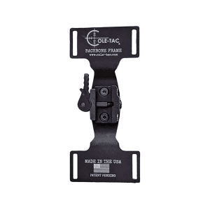 Cole-Tac Backbone Shooting Rest Bag Frame Picatinny Mount Steel Black