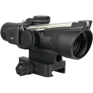 Trijicon Acog Ta47 Compact Rifle Scope 2x 20mm Dual-Illuminated Green Crosshair Reticle Q-Loc Mount Matte Black
