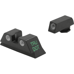 Meprolight Tru-Dot Sight Set For Glock 20, 21, 29, 30, 36 Steel Blue Tritium Green
