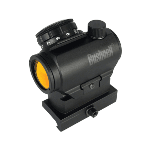 Bushnell Ar Optics Trs-25 Red Dot Sight 1x 25mm 3 Moa Dot With Integral Hi-Rise Weaver-Style Mount Matte Black