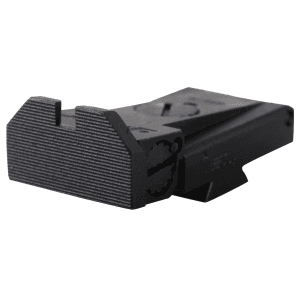 Kensight Adjustable 1911 Rear Sight Lpa Trt Cut Steel Black Beveled Blade Fully Serrated