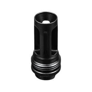 Silencerco Asr 5.56 Closed-Tine Flash Hider Suppressor Mount 5.56mm Ar-15 1/2"-28 Thread Steel Matte