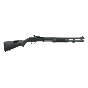 Mossberg 590a1 Pump 12 Gauge Shotgun 20" Parkerized Barrel Black Speedfeed Stock Ghost Ring Sight