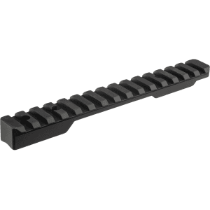 Talley 1-Piece 20 MOA Elevated Picatinny Scope Base Weatherby Lightweight 6 Lug Matte Black