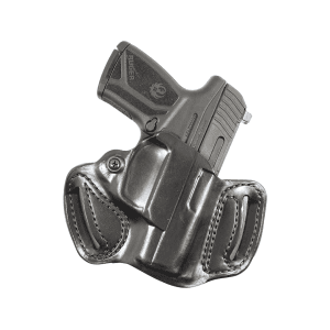 DeSantis Gunhide Mini Slide OWB Holster Right Hand Sig Sauer P365 with Red Dot Leather Black
