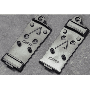 Agency Arms Optic System (AOS) Plate for Glock Leupold Deltapoint Pro Chamfered Dovetail Forward of Optic Steel Black DLC