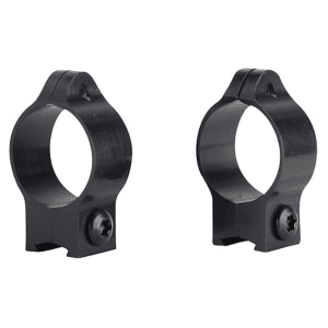 Talley 2-Piece 1" Ring Scope Mount Remington 597, Weatherby MK22, Winchester 9422 Matte Black Low