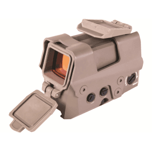 Sig Sauer Romeo8t Red Dot Sight With Shroud 1x 38mm 1/2 Moa Adjustments 2 Moa Dot Reticle Picatinny Hex Bolt Mount Flat Dark Earth