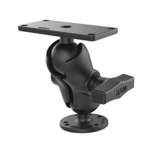Ram Mounts Ram Fish Finder Mount Humminbird Helix 7 Size C Short Arm