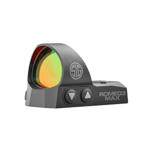 Sig Sauer Romeo3 Max Reflex Red Dot Sight 1x30mm 1 Moa Adjustments 6 Moa Dot Black