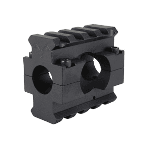DoubleStar Gas Block 2 Picatinny Rail AR-15, LR-308 Lightweight Barrel .625" Inside Diameter Aluminum Matte