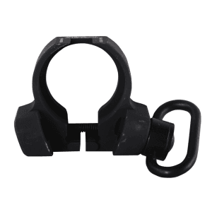 Troy Industries Professional Grade Rear Sling Mount Adapter 2 Position Ambidextrous With Qd Sling Swivel Ar-15 Carbine Aluminum Black