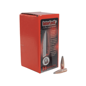 Hornady InterLock 7mm, 284 Caliber (284 Diameter) Bullets 139 Grain Spitzer Flat Base with Cannelure Box of 100