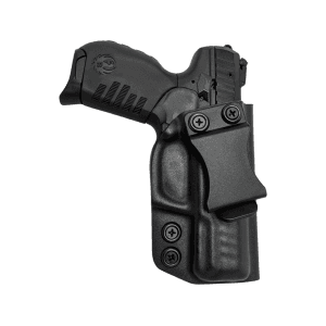 Rounded IWB Holster Right Hand Ruger SR22 with Rail Kydex Black
