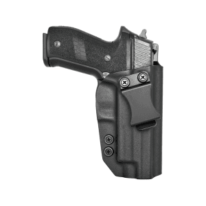 Rounded IWB Holster Right Hand Sig Sauer P226 with Rail Kydex Black