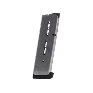 Wilson Combat 47 Series 1911 Government, Commander Magazine with Base Pad 45 ACP 8-Round Stainless Steel