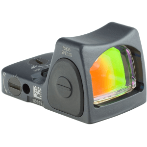 Trijicon Rmr Type 2 Reflex Red Dot Sight Adjustable Led 6.5 Moa Red Dot Cerakote Sniper Gray