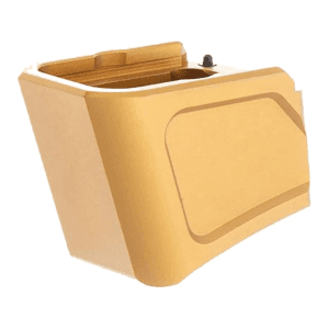 Tyrant Designs Extended Magazine Base Pad for Glock 17, 22, 34, 35, 19X, 45 +5 9mm Luger, +4 40 S&W Aluminum Gold