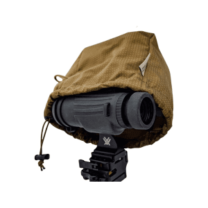 Cole-Tac Shower Cap Binocular Cover Large Nylon Coyote