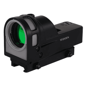 Meprolight M21t Reflex Red Dot Sight 1x 30mm Triangle Reticle With Quick Release Picatinny Mount Matte Black