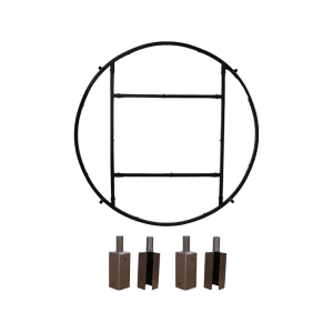 Maverick Blinds Floor Base Frame with Nex-Level Mounts